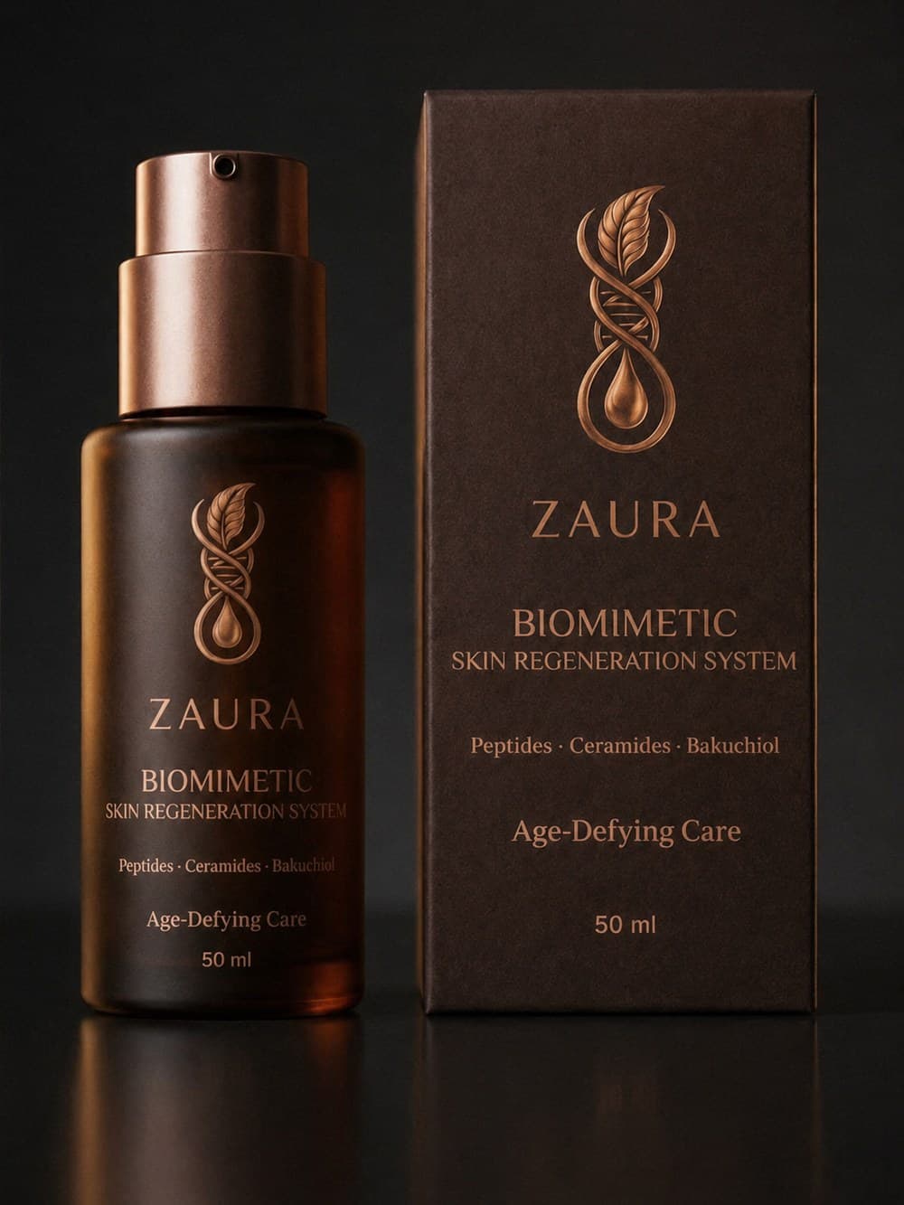 Флакон и опаковка ZAURA Biomimetic